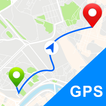 Carte GPS recherche d'itinéraire Sens-conduite