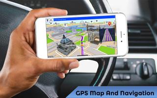 Maps Direction & Driving Route Finder captura de pantalla 2