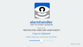 Alarmhandler Sensor-poster