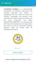 COMPETITION ACADEMY স্ক্রিনশট 3