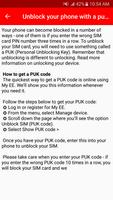 Ultimate PUK And Pin Codes screenshot 1