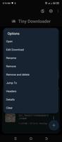 Tiny Download Manager スクリーンショット 2
