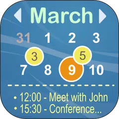 Calendar Widget Month with Age APK 下載