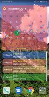 Calendar Widget Affiche