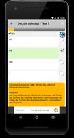 Deutsch Grammatik Test screenshot 1