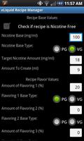 Poster eLiquid Recipe Manager Lite