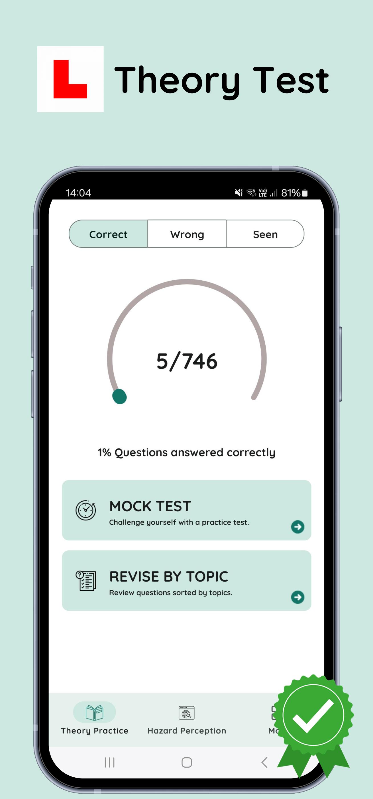 Driving Theory Test Latest Version 1.0.1 for Android(03)