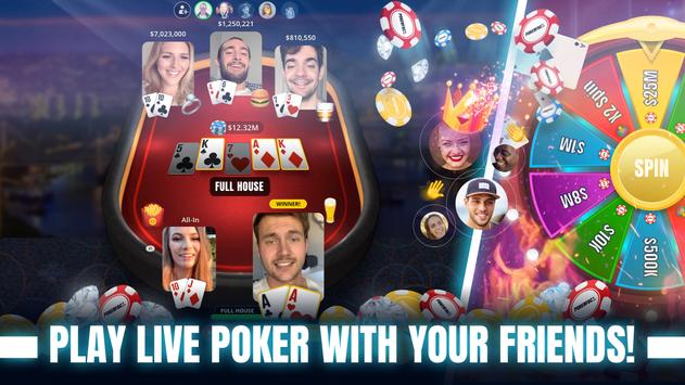 Poker Face - Texas Holdem‏ Poker among Friends screenshot 6