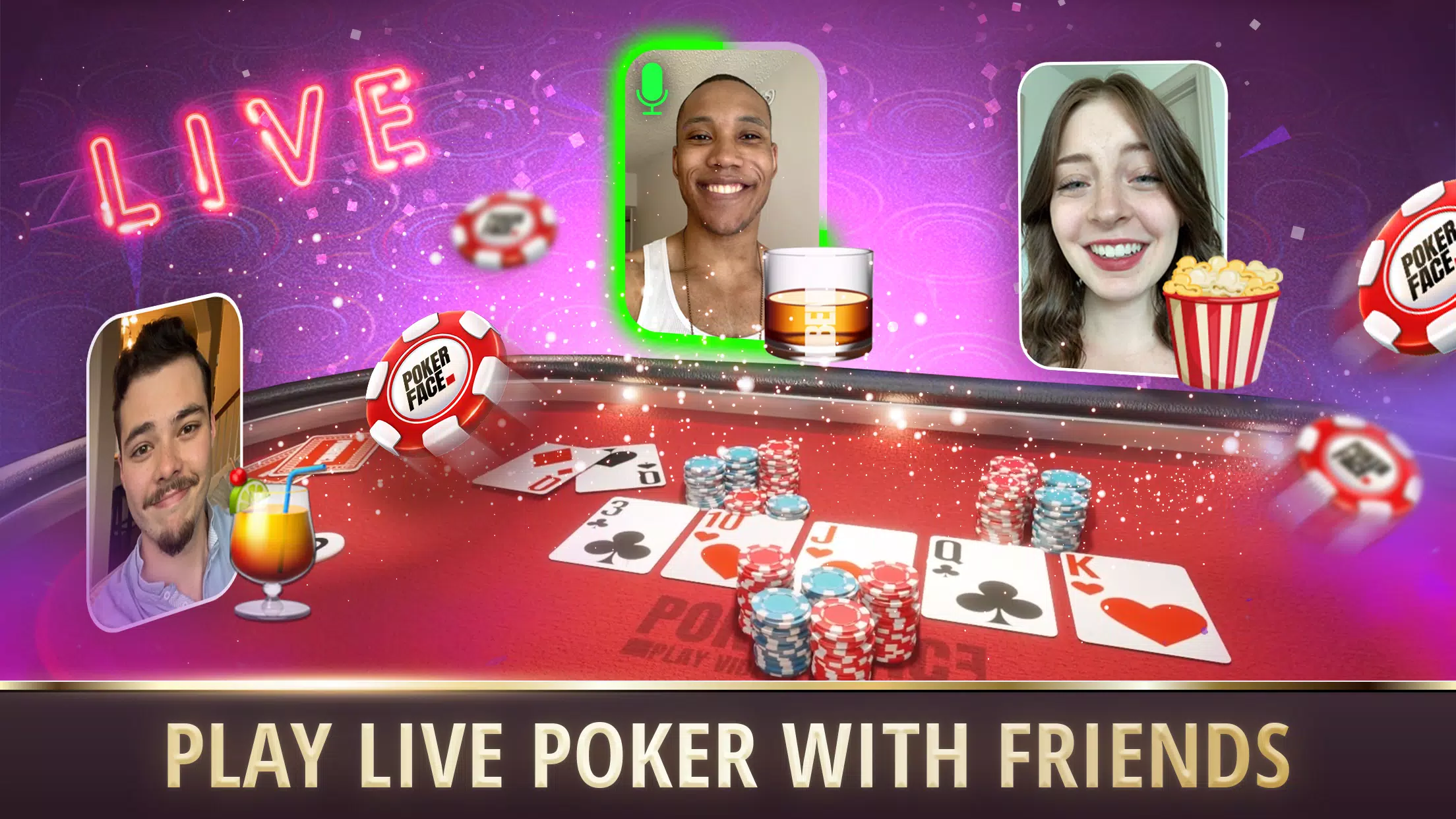 Poker Face: Texas Holdem Live APK for Android Download