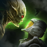 Icona gioco di uccisioni aliene