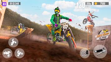 мото гонки - мотоцикле игры 3d постер