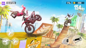 ألعاب حيلة الدراجة سباقات حيلة تصوير الشاشة 1