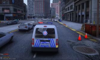 Mini Van Police Simulator Game screenshot 2