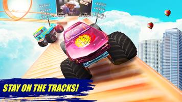 Monster Truck Car Stunt Games اسکرین شاٹ 1