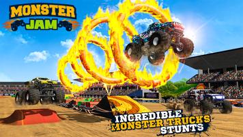 Monster Jam - race spelletjes-poster