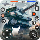 Jeux de robots de guerre 3d icône