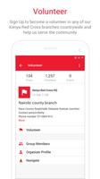 Kenya Red Cross (KRCS) App تصوير الشاشة 1