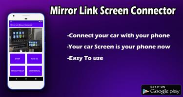 Mirror Link Screen Connector Plakat