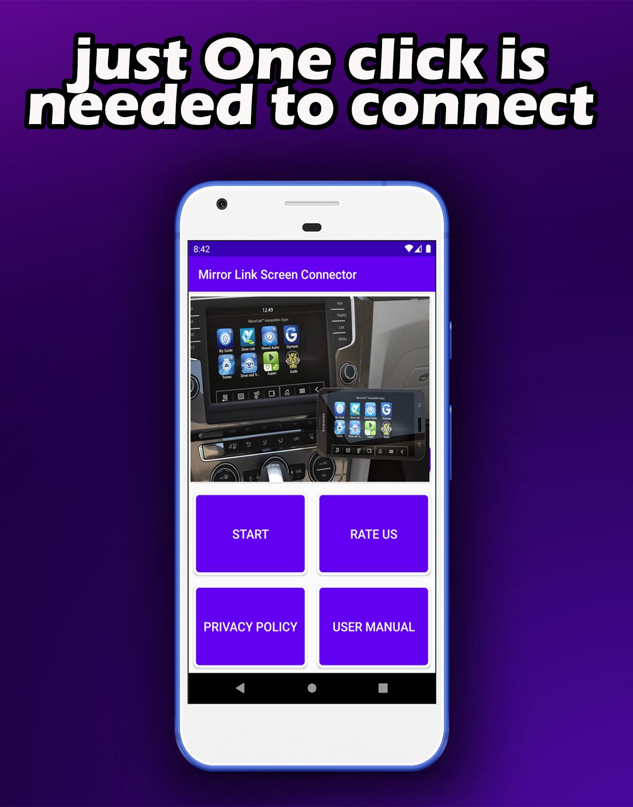 Скачать Mirror Link Screen Connector APK для Android