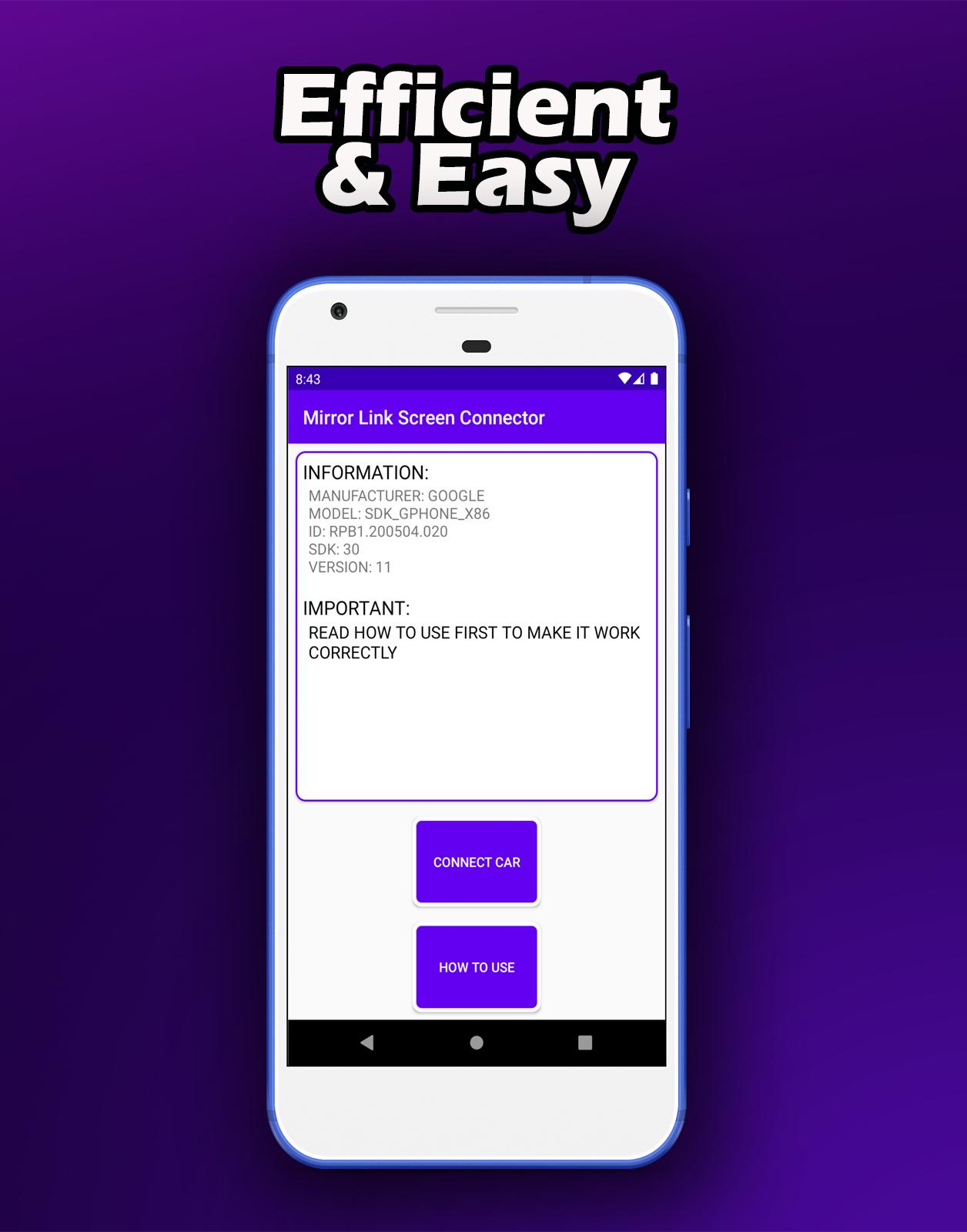 Скачать Mirror Link Screen Connector APK для Android
