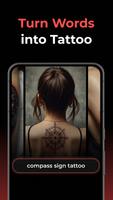 Tattoo AI: AI Tattoo Generator Plakat