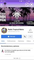 Radio Tropical Metro capture d'écran 1