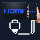 Phone HDMI Connector To TV アイコン