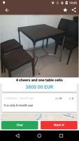 中古家具 ポスター