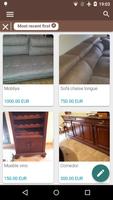 Second hand furnitures syot layar 1