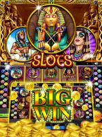 Deluxe Pharaoh's Slot Machines Poster