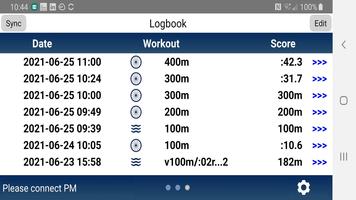 ErgData For PM3 PM4 capture d'écran 2