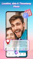 Photo Map Camera Timestamp Cartaz