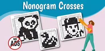 Cross-a-Pix: Nonogram Crosses