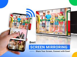 Screen mirroring - Miracast TV Affiche