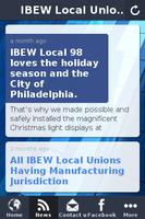 IBEW Local Union 98 ảnh chụp màn hình 1