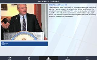 IBEW Local Union 98 screenshot 2