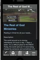 Poster The Rest of God Ministries