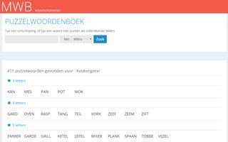 MWB Puzzelwoordenboek capture d'écran 3