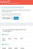 MWB Puzzelwoordenboek الملصق