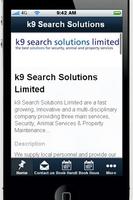 k9 Search Solutions Limited plakat