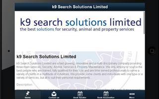 k9 Search Solutions Limited ảnh chụp màn hình 2