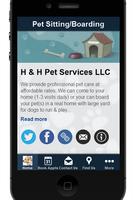 Poster H&H Pet Services Mobile App