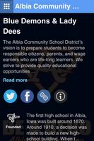 Albia Schools स्क्रीनशॉट 1