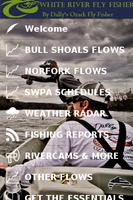 White River Fly Fishing Affiche
