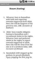 3 Schermata Hadith Pack