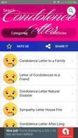 Condolence Letter screenshot 3