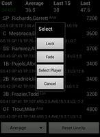 SetLineup-FanDuel Lineup Tool اسکرین شاٹ 1