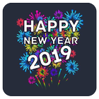 Happy New Year 2019 Wishes Images simgesi