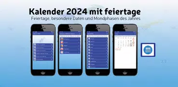 Kalender 2024 mit feiertage