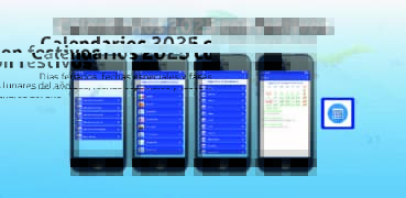 Calendarios 2025 con festivos